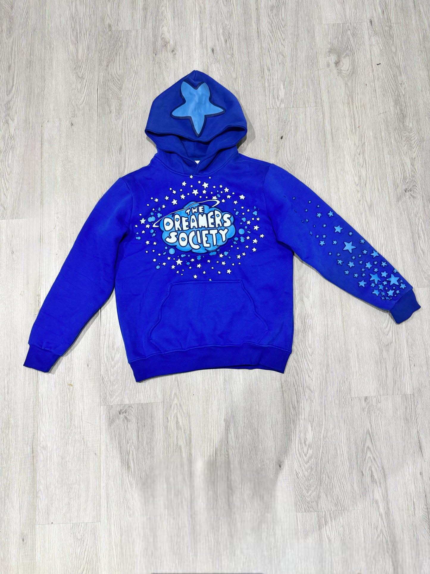 Blue/Brown Astro Pull-Over Hoodie